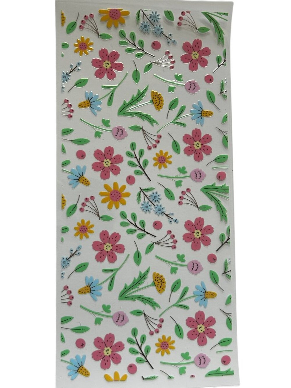 Floral Cup Wrap | Spring Wildflower Tumbler Design